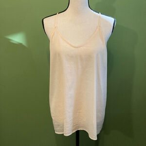 Women's BCBG Paris Beige Textured Camisole Top Size M